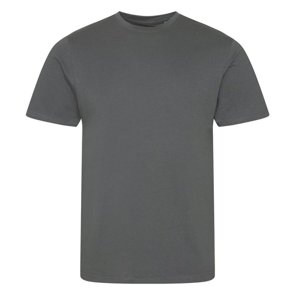 Awdis Mens Cascade Ecologie T-Shirt / Charcoal